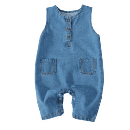 Bagilaanoe Newborn Baby Girl Boy Denim Jumpsuit Sleeveless Romper Overalls 3M 6M 9M 12M 18M Infant Long Pants Casual Outfits
Bagilaanoe Newborn Baby Girl Boy Denim Jumpsuit Sleeveless Romper Overalls 3M 6M 9M 12M 18M Infant Long Pants Casual Outfits