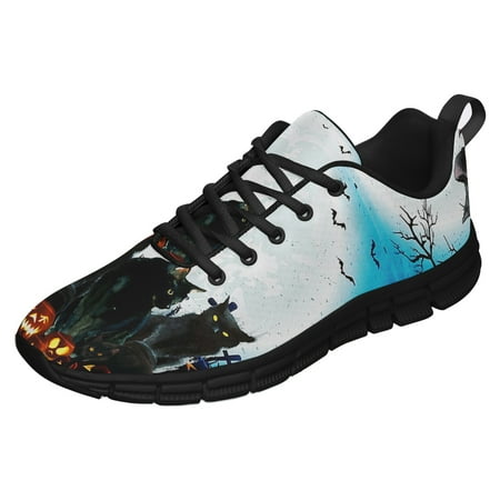 Black Cat Pumpkin Halloween Running Shoes Sneakers Mesh Black Size 9 
Black Cat Pumpkin Halloween Running Shoes Sneakers Mesh Black Size 9