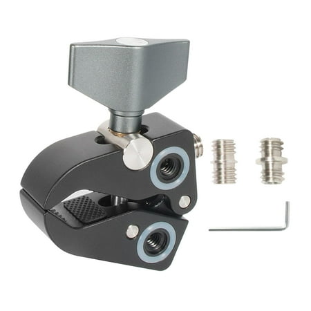 with 2*3/8 Screw and 6*1/4 Screw Thread Pliers Holder Stand Adaptor Monitor Bracket for Fill Lights Umbrellas
with 2*3/8 Screw and 6*1/4 Screw Thread Pliers Holder Stand Adaptor Monitor Bracket for Fill Lights Umbrellas