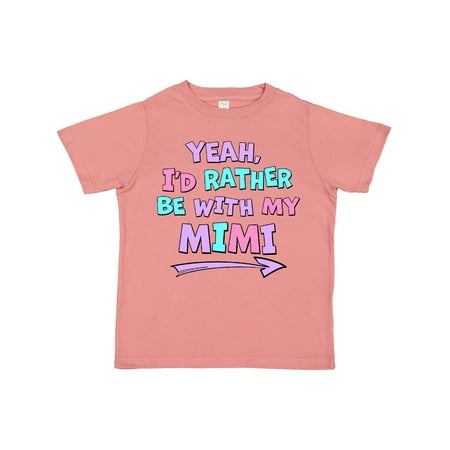 Inktastic Yeah I d Rather Be with My Mimi in Pink Blue and Purple Gift Toddler Boy or Toddler Girl T-Shirt
Inktastic Yeah I d Rather Be with My Mimi in Pink Blue and Purple Gift Toddler Boy or Toddler Girl T-Shirt