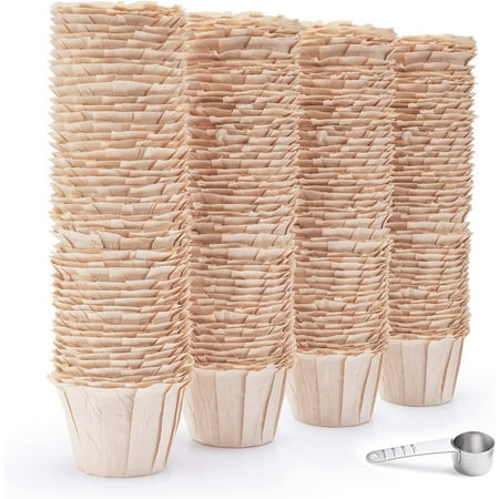Disposable Coffee Filters Single Serve Coffee Filters for Compatible with Keurg 1.0 and 2.0 Use with All Brands K Filters (200 Natural)
Disposable Coffee Filters Single Serve Coffee Filters for Compatible with Keurg 1.0 and 2.0 Use with All Brands K Filters (200 Natural)