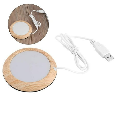 OTVIAP Cup Warmer Mat USB Wood Grain Cup Warmer Heat Beverage Mug Mat Office Tea Coffee Heater Pad
OTVIAP Cup Warmer Mat USB Wood Grain Cup Warmer Heat Beverage Mug Mat Office Tea Coffee Heater Pad