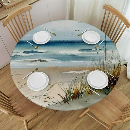 SHERONV Seagulls Round Table Cover Stain Resistant Washable Indoor Outdoor Tablecloth Kitchen Dining Wedding Parties 100% Polyester Fiber 46-50 
SHERONV Seagulls Round Table Cover Stain Resistant Washable Indoor Outdoor Tablecloth Kitchen Dining Wedding Parties 100% Polyester Fiber 46-50