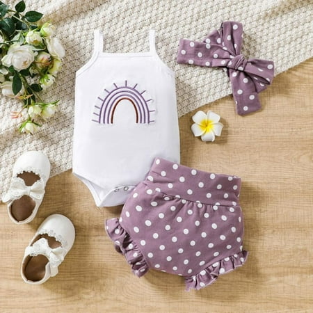 Newborn Infant Baby Girls Camis Tank Tops Outfit Romper Tutu Shorts Bow Headband Clothes Set Size 0-18M
Newborn Infant Baby Girls Camis Tank Tops Outfit Romper Tutu Shorts Bow Headband Clothes Set Size 0-18M