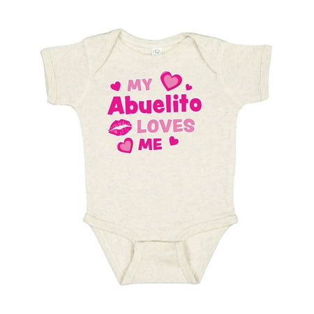 Inktastic Valentine s Day My Abuelito Loves Me Hearts and Lips Gift Baby Boy or Baby Girl Bodysuit
Inktastic Valentine s Day My Abuelito Loves Me Hearts and Lips Gift Baby Boy or Baby Girl Bodysuit