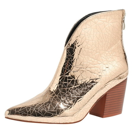 ZMHEGW Boots for Women Ankle Booties New Pattern Simple Solid Color Animal Pattern Thick Heel Comfort Back Zipper Boots Shoes
ZMHEGW Boots for Women Ankle Booties New Pattern Simple Solid Color Animal Pattern Thick Heel Comfort Back Zipper Boots Shoes