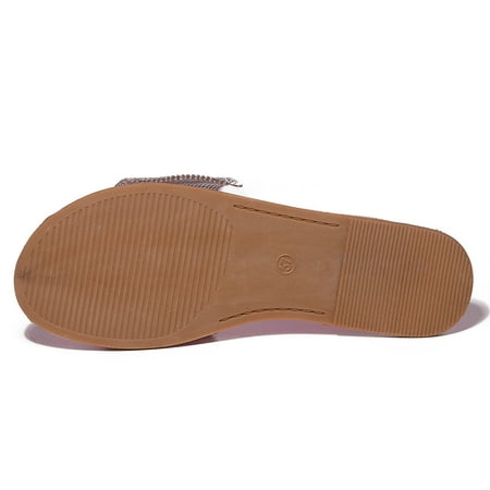 Cathalem Roman Crystal Women s Slippers Indoor&Outdoor Shoes Sandals Casual Flat Beach Women s slipper Womens Indoor Slippers Hot Pink 7
Cathalem Roman Crystal Women s Slippers Indoor&Outdoor Shoes Sandals Casual Flat Beach Women s slipper Womens Indoor Slippers Hot Pink 7