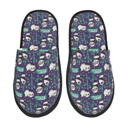 Adobk Bamboo Panda Print Slippers Indoor Outdoor Retro Slippers House Soft Fluffy Slides Cushion Furry Slippers-Large
Adobk Bamboo Panda Print Slippers Indoor Outdoor Retro Slippers House Soft Fluffy Slides Cushion Furry Slippers-Large