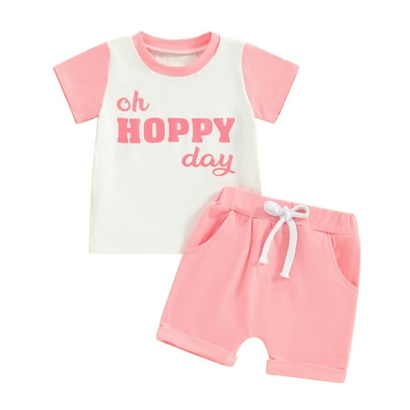 Bagilaanoe 2pcs Toddler Easter Outfits Baby Boy Girl Shorts Set Contrast Color Short Sleeve T Shirt Tops + Shorts 6M 12M 18M 24M 3T Kids Casual Summer Clothes
Bagilaanoe 2pcs Toddler Easter Outfits Baby Boy Girl Shorts Set Contrast Color Short Sleeve T Shirt Tops + Shorts 6M 12M 18M 24M 3T Kids Casual Summer Clothes