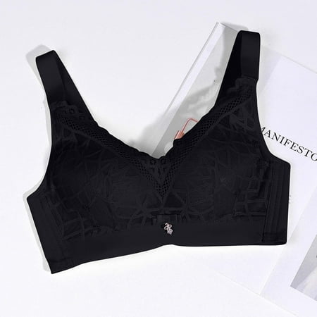 Tawop Sexy Bras For Women Underwire Women S Rimless Stretch Cup Elastic Black M
Tawop Sexy Bras For Women Underwire Women S Rimless Stretch Cup Elastic Black M