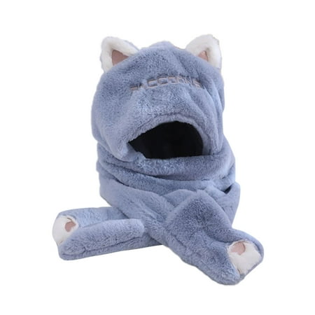 Toddler Hats Scarves Warm Autumn Winter Babys Plush Boys Girls With Thick Ear Protection Hat Integrated Hat With Gloves Winter Baby Hats
Toddler Hats Scarves Warm Autumn Winter Babys Plush Boys Girls With Thick Ear Protection Hat Integrated Hat With Gloves Winter Baby Hats