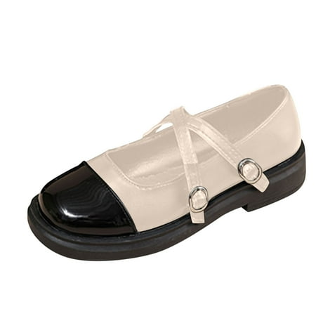 Fsqjgq Casual Womens Shoes for Work Fashion Autumn Women Casual Shoes Strap Buckle Colorblock Round Toe Low Heel Men Shoes Casual and Beige 39
Fsqjgq Casual Womens Shoes for Work Fashion Autumn Women Casual Shoes Strap Buckle Colorblock Round Toe Low Heel Men Shoes Casual and Beige 39