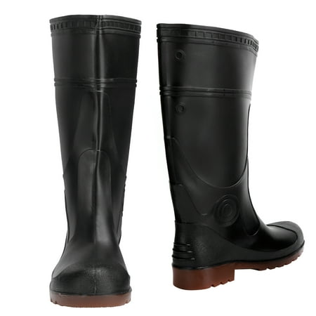 Non-Slip Rain Boots Steel Toe Fashionable Prevent Slippage Footwear Dry And Comfortable Rain Shoes Camping Farm For Outdoor Home Black 42
Non-Slip Rain Boots Steel Toe Fashionable Prevent Slippage Footwear Dry And Comfortable Rain Shoes Camping Farm For Outdoor Home Black 42