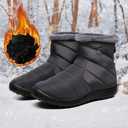 Boots for Women Fashion Women Winter Water Proof Flat Zipper Keep Warm Snow Boots Comfortable Mid Boots Shoes Womens Boots
Boots for Women Fashion Women Winter Water Proof Flat Zipper Keep Warm Snow Boots Comfortable Mid Boots Shoes Womens Boots