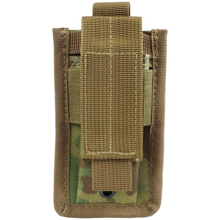 Every Day Carry Tactical Velcro & MOLLE Single Pistol Magazine Pouch - MulitCam