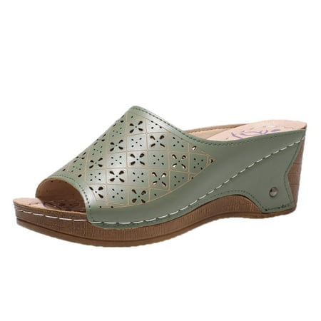 TAIAOJING Women s Sandals Slope With Thick Bottom Summer Spring Light Sandals Hollow Out Peep Toe Zapatillas
TAIAOJING Women s Sandals Slope With Thick Bottom Summer Spring Light Sandals Hollow Out Peep Toe Zapatillas