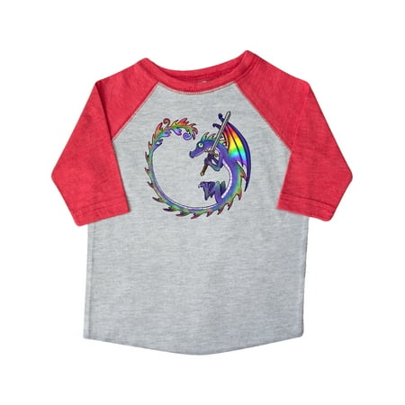 Inktastic Rainbow Dragon with Sword Gift Toddler Boy or Toddler Girl T-Shirt
Inktastic Rainbow Dragon with Sword Gift Toddler Boy or Toddler Girl T-Shirt
