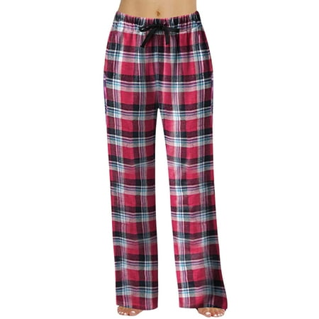 Women Pants Spring Fashion Casual Plaid Lace Cotton Outside Pajamas Home Pants Trousers
Women Pants Spring Fashion Casual Plaid Lace Cotton Outside Pajamas Home Pants Trousers