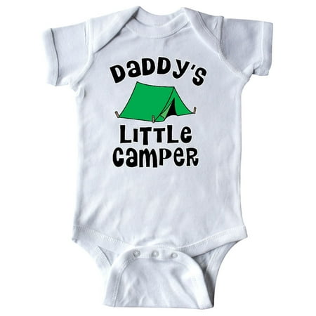 Inktastic Camping Daddys Little Camper Gift Baby Boy or Baby Girl Bodysuit
