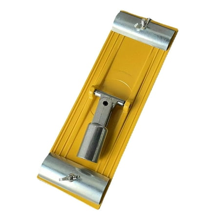 Hand Sander Holder Sanding Sheets Holder Support Handheld Multipurpose Block Wall Polishing Tool for Drywall Wood Detailing Shop Yellow
Hand Sander Holder Sanding Sheets Holder Support Handheld Multipurpose Block Wall Polishing Tool for Drywall Wood Detailing Shop Yellow