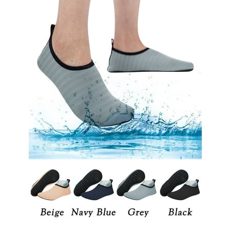DODOING Water Shoes Barefoot Quick-Dry Aqua Water Socks Slip-on for Men Women Kids Fit Beach Swim Diving Surfing and Yoga Exercise
DODOING Water Shoes Barefoot Quick-Dry Aqua Water Socks Slip-on for Men Women Kids Fit Beach Swim Diving Surfing and Yoga Exercise