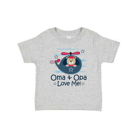 Inktastic Oma and Opa Love Me Grandson Gift Baby Boy T-Shirt