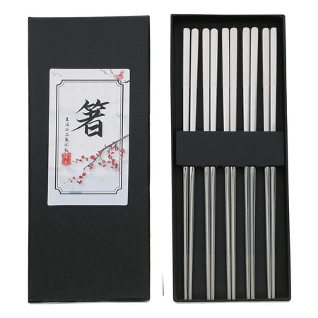 NUOLUX Chopsticks Reusable Metal Steel Sushi Cooking Dishwasher Chinese Japanese Chop Vintage Chopstickss Anti Tableware
NUOLUX Chopsticks Reusable Metal Steel Sushi Cooking Dishwasher Chinese Japanese Chop Vintage Chopstickss Anti Tableware