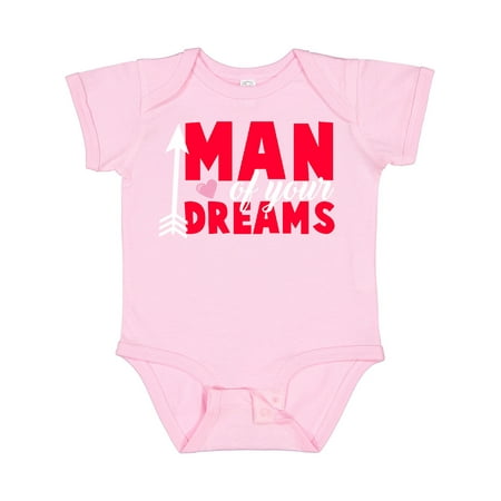 Inktastic Valentine s Day Man of Your Dreams with a Heart and Arrow Gift Baby Boy or Baby Girl Bodysuit
Inktastic Valentine s Day Man of Your Dreams with a Heart and Arrow Gift Baby Boy or Baby Girl Bodysuit