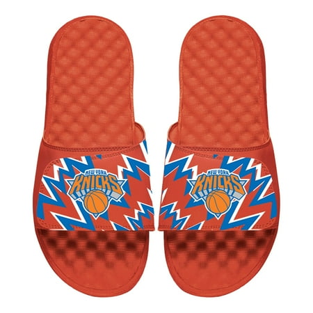 ISlide Orange New York Knicks High Energy Slide Sandals