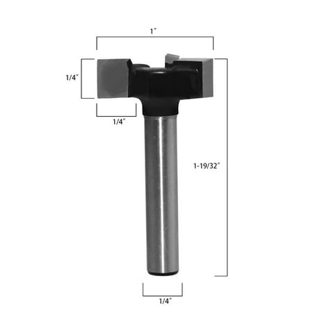 GLFILL 1Pc Cnc Spoilboard Surfacing Router Bit 1/4 Shank Durable Carbide Milling Cutter
GLFILL 1Pc Cnc Spoilboard Surfacing Router Bit 1/4 Shank Durable Carbide Milling Cutter