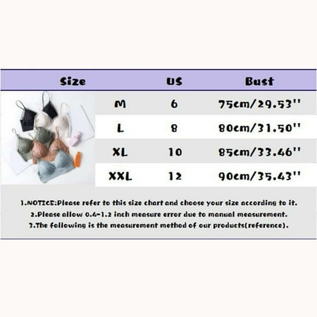 nsendm Female Comfortable Underwear Chest Ring Women Vest Camisole Cup Bras Birthday Lingerie for Women Underwear Blue XX-Large
nsendm Female Comfortable Underwear Chest Ring Women Vest Camisole Cup Bras Birthday Lingerie for Women Underwear Blue XX-Large