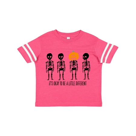 Inktastic It s Okay to be a Little Different Skeletons and Pumpkins Gift Toddler Boy or Toddler Girl T-Shirt
Inktastic It s Okay to be a Little Different Skeletons and Pumpkins Gift Toddler Boy or Toddler Girl T-Shirt