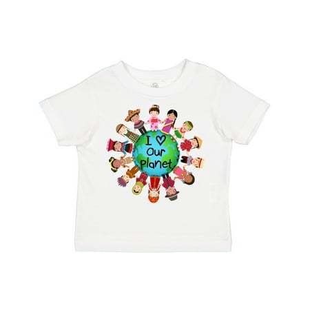 Inktastic Earth Day International Gift Toddler Boy or Toddler Girl T-Shirt
