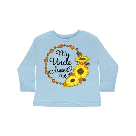 Inktastic My Uncle Loves Me with Sunflower Wreath Gift Toddler Boy or Toddler Girl Long Sleeve T-Shirt
Inktastic My Uncle Loves Me with Sunflower Wreath Gift Toddler Boy or Toddler Girl Long Sleeve T-Shirt
