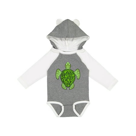 Inktastic World Turtle Day with Sea Turtle in Green Gift Baby Boy or Baby Girl Long Sleeve Bodysuit
Inktastic World Turtle Day with Sea Turtle in Green Gift Baby Boy or Baby Girl Long Sleeve Bodysuit