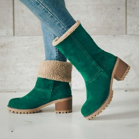 Women‘s Warm Plush Lined Boots Chunky Heeled Ankle Boots Classic & Comfortable Chelsea Boots
Women‘s Warm Plush Lined Boots Chunky Heeled Ankle Boots Classic & Comfortable Chelsea Boots