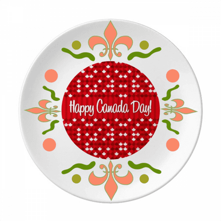 Canada Flavor Happy Canadian Day Flower Ceramics Plate Tableware Dinner Dish
Canada Flavor Happy Canadian Day Flower Ceramics Plate Tableware Dinner Dish