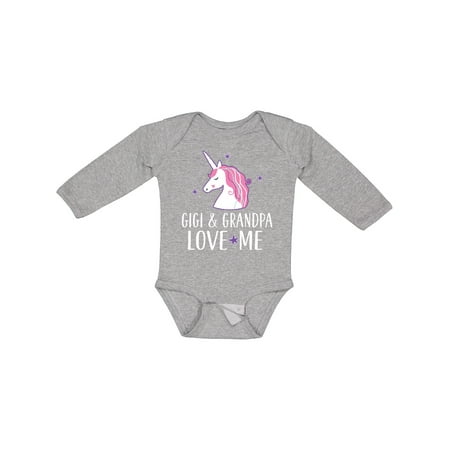 Inktastic Gigi and Grandpa Love Me Unicorn Grandchild Gift Baby Girl Long Sleeve Bodysuit
Inktastic Gigi and Grandpa Love Me Unicorn Grandchild Gift Baby Girl Long Sleeve Bodysuit