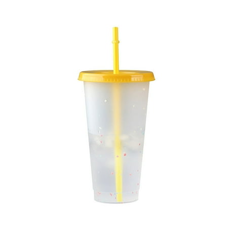 Journey Color Changing Tumbler with Lids and Straw Reusable for Cold/Hot Drink Confetti Pattern Cup for Adults & Kids(Gold)
Journey Color Changing Tumbler with Lids and Straw Reusable for Cold/Hot Drink Confetti Pattern Cup for Adults & Kids(Gold)