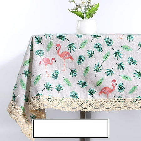 Livesture Cotton And Linen Tablecloth Fabric Student Desk S 100X140CM