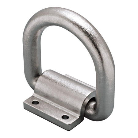 STAINLESS TIE DOWN HEAVY DUTY LASHING RING 1/2 BOLTS ON WITH D RING