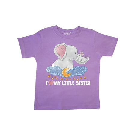 Inktastic I Love My Little Sister Cute Elephants with Moon and Stars Gift Toddler Boy or Toddler Girl T-Shirt
Inktastic I Love My Little Sister Cute Elephants with Moon and Stars Gift Toddler Boy or Toddler Girl T-Shirt
