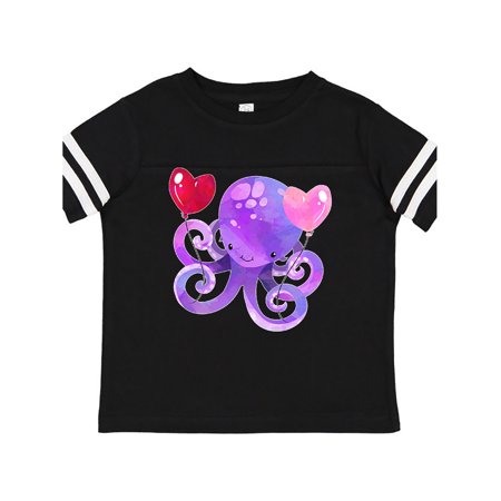 Inktastic Valentine’s Day Cute Purple Octopus with Heart Balloons Gift Toddler Boy or Toddler Girl T-Shirt
Inktastic Valentine’s Day Cute Purple Octopus with Heart Balloons Gift Toddler Boy or Toddler Girl T-Shirt
