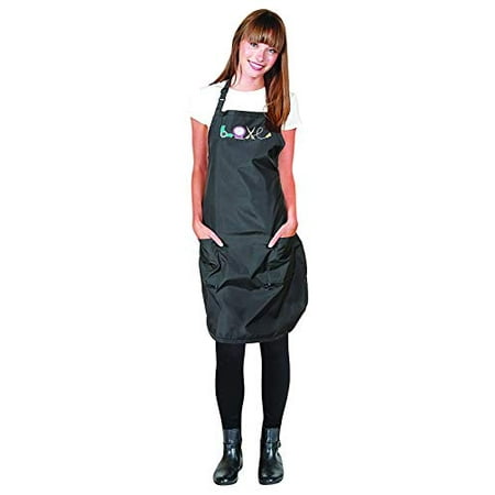 Betty Dain Embroidered Love Stylist Apron Stylish Lightweight Iridescent Fabric with Embroidered Decal Versatile Color Water Resistant Convenient Snap Neck Closure Black / Multi
Betty Dain Embroidered Love Stylist Apron Stylish Lightweight Iridescent Fabric with Embroidered Decal Versatile Color Water Resistant Convenient Snap Neck Closure Black / Multi