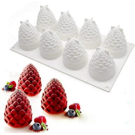 Silicone Cake Mold - Chocolate Fondant Mousse Dessert Cupcake Mold (pine Cone Shape) Hy
Silicone Cake Mold - Chocolate Fondant Mousse Dessert Cupcake Mold (pine Cone Shape) Hy