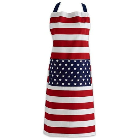 Flag Print Chino Chef Apron