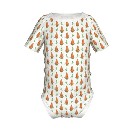 Coaee Cute Carrot Print for Soft Baby Short-Sleeve Bodysuit Baby Climbing Clothes Baby Girls Boys Bodysuit Romper-18 Months
Coaee Cute Carrot Print for Soft Baby Short-Sleeve Bodysuit Baby Climbing Clothes Baby Girls Boys Bodysuit Romper-18 Months