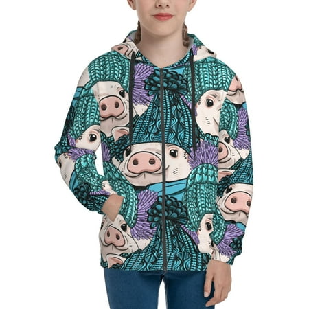 Hoodies for Teen Girls Boys Modern Cute Hat Pig Long Sleeve Youth Kids Essentials Zip Up Hoodie Lghtweight Fashion Hoodies & Sweatshirts Jacket Fall Winter Outfits Tops
Hoodies for Teen Girls Boys Modern Cute Hat Pig Long Sleeve Youth Kids Essentials Zip Up Hoodie Lghtweight Fashion Hoodies & Sweatshirts Jacket Fall Winter Outfits Tops