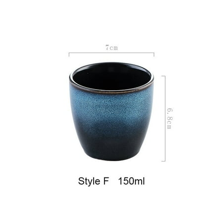 ceramic teacup kiln change porcelain teacups chinese kung fu cup 150ml