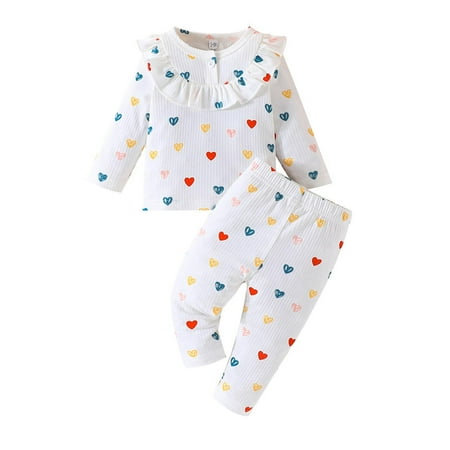 Tosmy Top Single Button Crew Neck Print Top Pants Heart Shaped Casual Fashion Suit Fall Winter Clothes
Tosmy Top Single Button Crew Neck Print Top Pants Heart Shaped Casual Fashion Suit Fall Winter Clothes